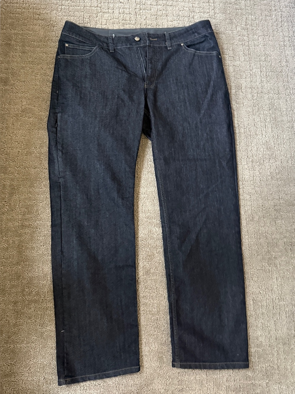 ExOfficio Men's Straight Leg Dark Indigo Jeans